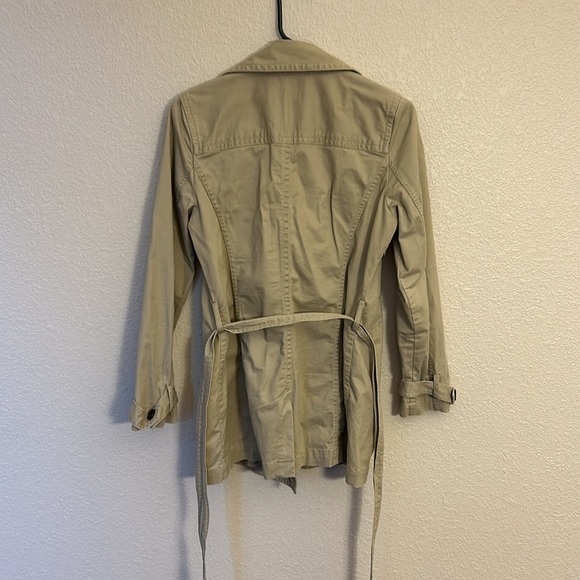 Women’s short trench coat size small from Kohls. - Picture 3 of 9